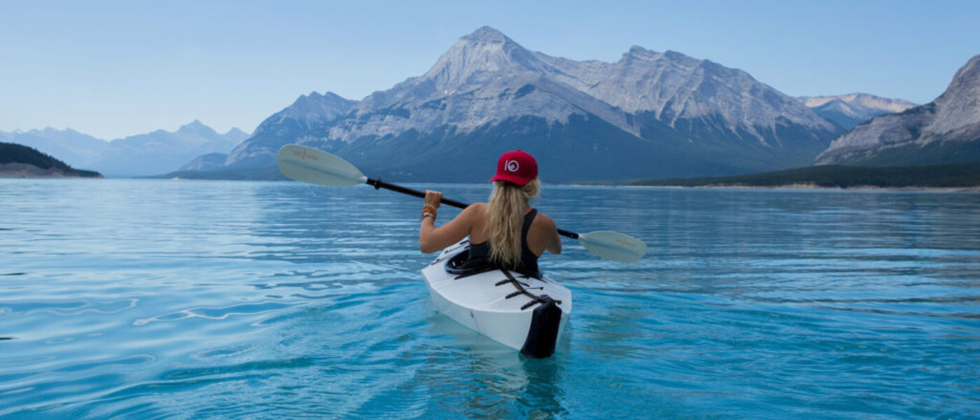 Canoeing On The Lake